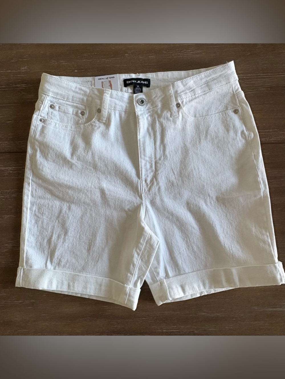 DKNY Jeans Denim Bermuda Shorts